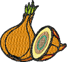 Onion Embroidery Design