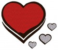 Valentine Embroidery designs-Embroiderydesigns.name