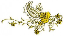 Lace Embroidery Design