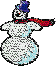 snowman embroidery designs download