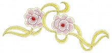 Flowers Embroidery Design