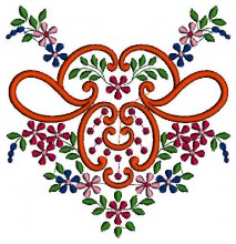 Flowers Embroidery Design