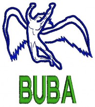 Buba Logo Embroidery Designs