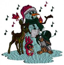 Christmas Embroidery Design