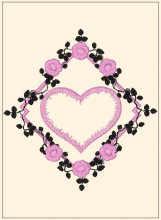 Valentine Embroidery designs-Embroiderydesigns.name