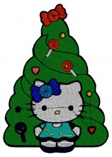 Christmas Kitty Design