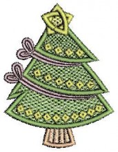 Christmas Lace Embroidery Design, Christmas designs, Christmas embroidery