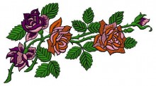 Flowers Embroidery Design