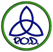 P.O.D. Embroidery Design