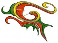 Tribal  Embroidery Design