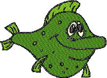 green balloon fish embroidery designs pes