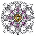 Crazy quilt embroidery Machine-Embroidery Design