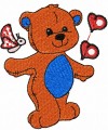 valentine teddy bear embroidery designs machine embroidery