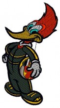 Woody woodpecker Embroidery designs -Embroiderydesigns.name