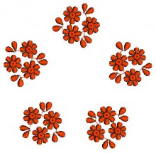 Flowers Embroidery Design