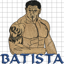 Bautista Embroidery Design