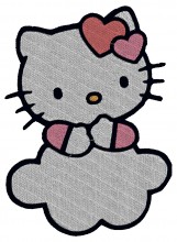 Hello Kitty Baby Embroidery designs-Embroiderydesigns.name