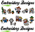 Little Farmers Machine embroidery Designs