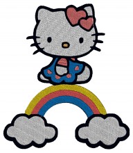 Hello Kitty Baby Embroidery designs-Embroiderydesigns.name