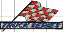 Truck Series Embroidery Design