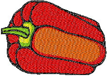 Free Redpepper Embroidery Design