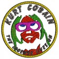 Kurt Cobain Logo Embroidery Design