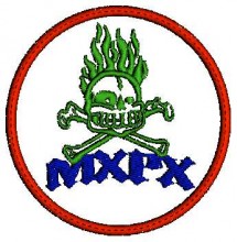 MXPX Logo Embroidery Design