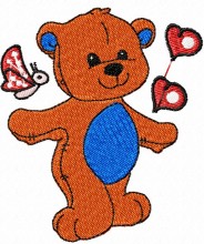 valentine teddy bear embroidery designs machine embroidery