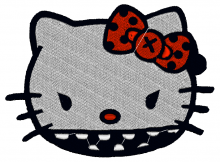 Haloween Hello Kitty Baby Embroidery designs-Embroiderydesigns.name