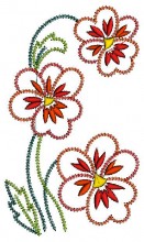 Flowers Embroidery Design