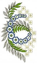 Flowers Embroidery Design