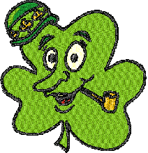 Good Luck clover Embroidery Design