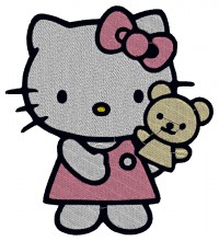 Hello Kitty Baby Embroidery designs-Embroiderydesigns.name