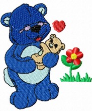 mama teddy bear embroidery designs machine embroidery