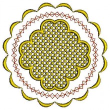 Lace Embroidery Design