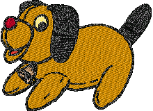 Dog freebies embroidery designs in jef