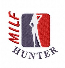 Milf Hunter Adult Embroidery