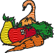 Free fruits Embroidery Design