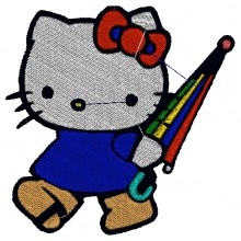 Hello Kitty Baby Embroidery designs-Embroiderydesigns.name