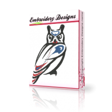 Owl Embroidery Design