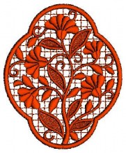 Lace Embroidery Design