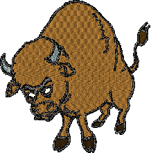 angry bull free embroidery designs freebies