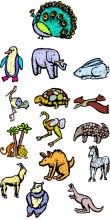 Animal World Embroidery designs-Embroiderydesigns.name