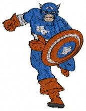 Captain America embroidery designs