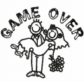 game over embroidery patterns to download