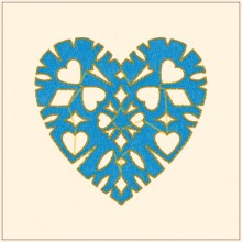 Embroidery Heart Love Designs