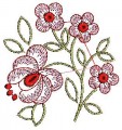 Flowers Embroidery Design