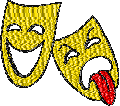 Venecian Mask embroidery design