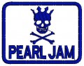 Skull Pearl Jam Embroidery Design