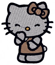 Hello Kitty Baby Embroidery designs-Embroiderydesigns.name